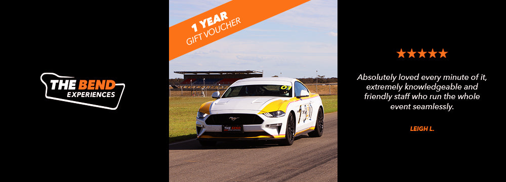 Drive Experience V8 Mustang - 5 Laps (15+ km) - Gift Voucher (1 year)