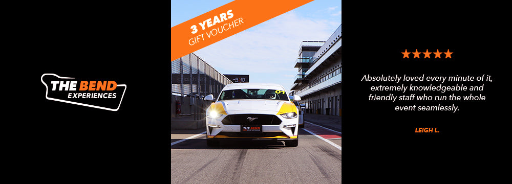 Drive Experience V8 Mustang - 5 Laps (15+ km) - Gift Voucher (3 years)