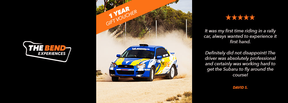 Hot Lap Experience - Rally Car - Gift Voucher (1 year)