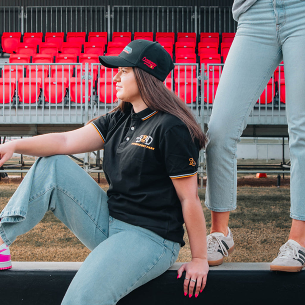 The Bend - Pique Polo - Black