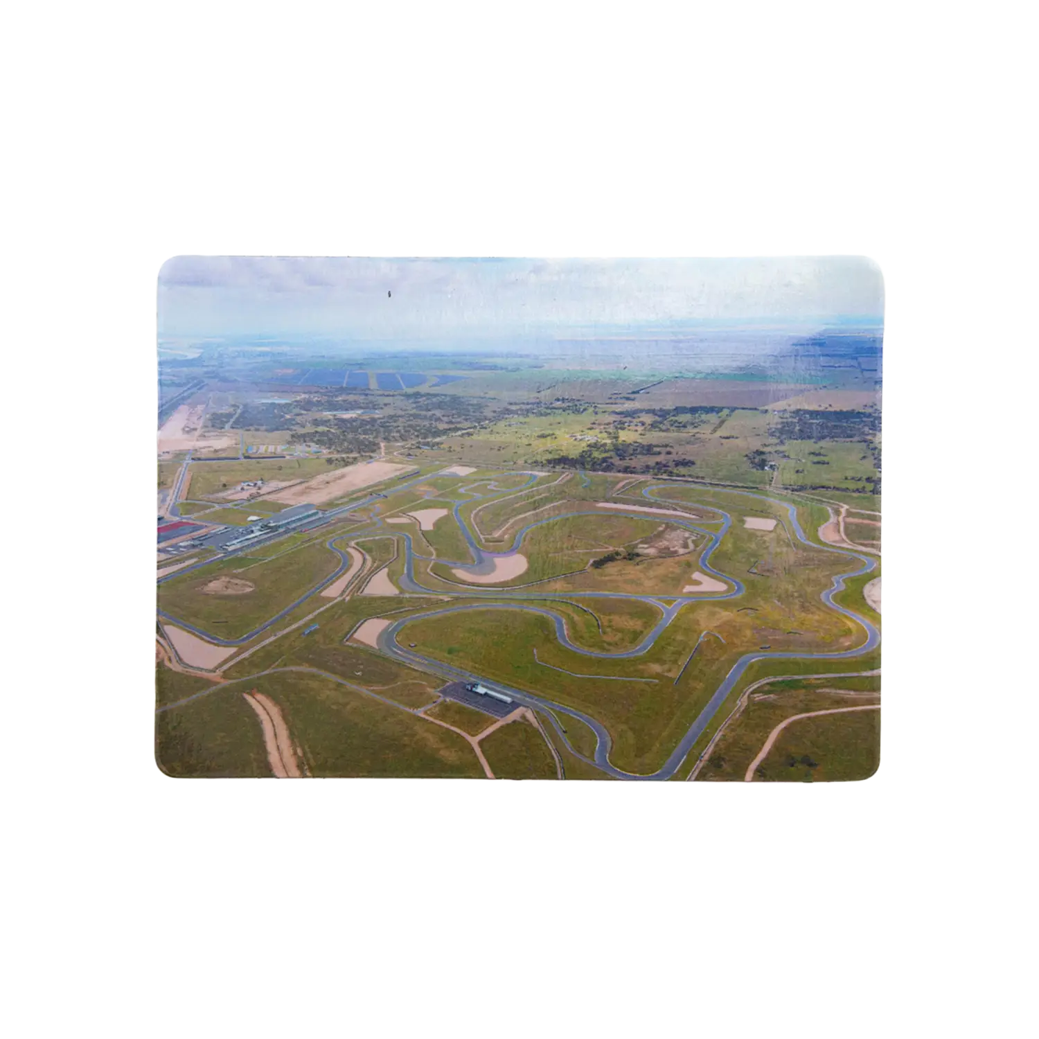 The Bend - Mouse Pad - Aerial