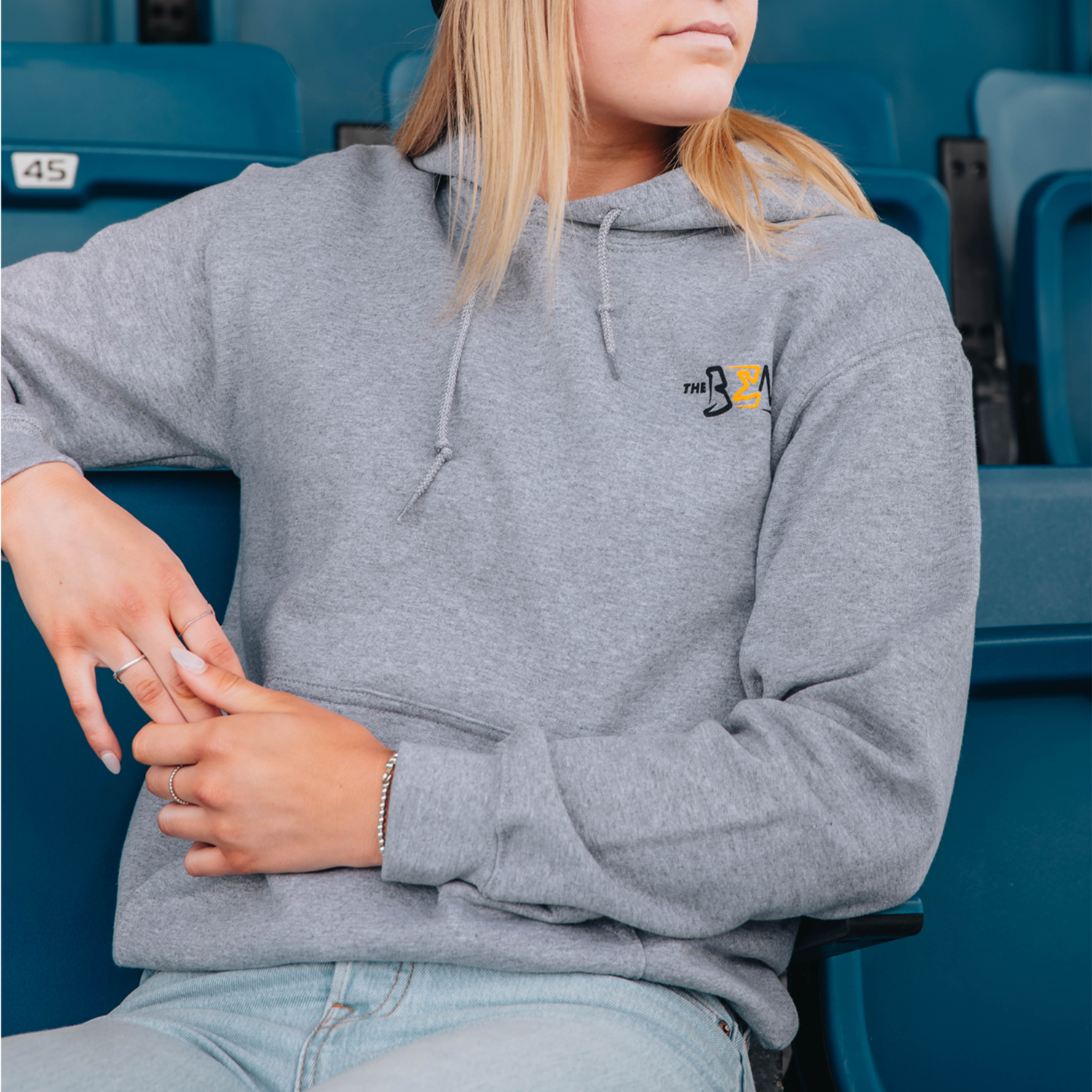 The Bend - Hoodie - Grey