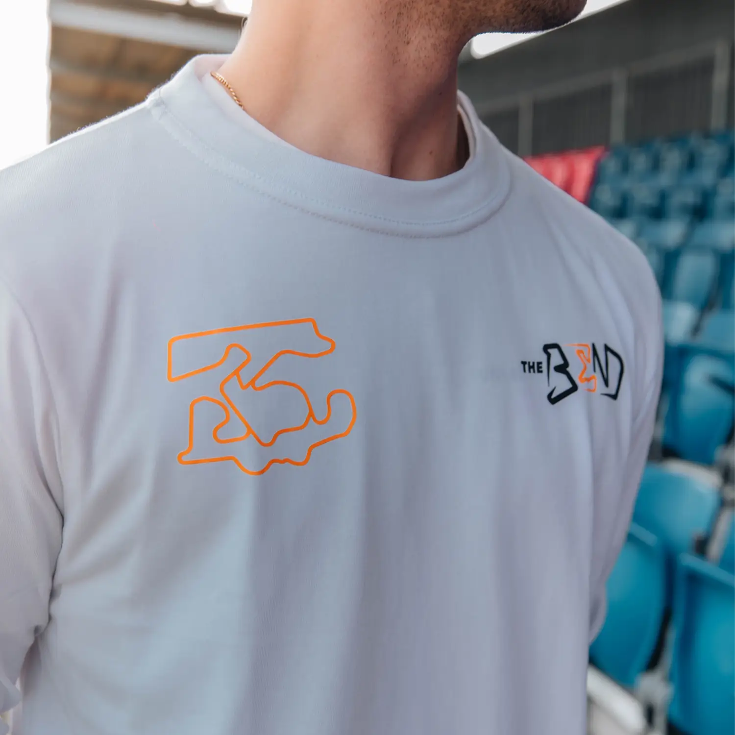 The Bend - Long Sleeve T-Shirt - White