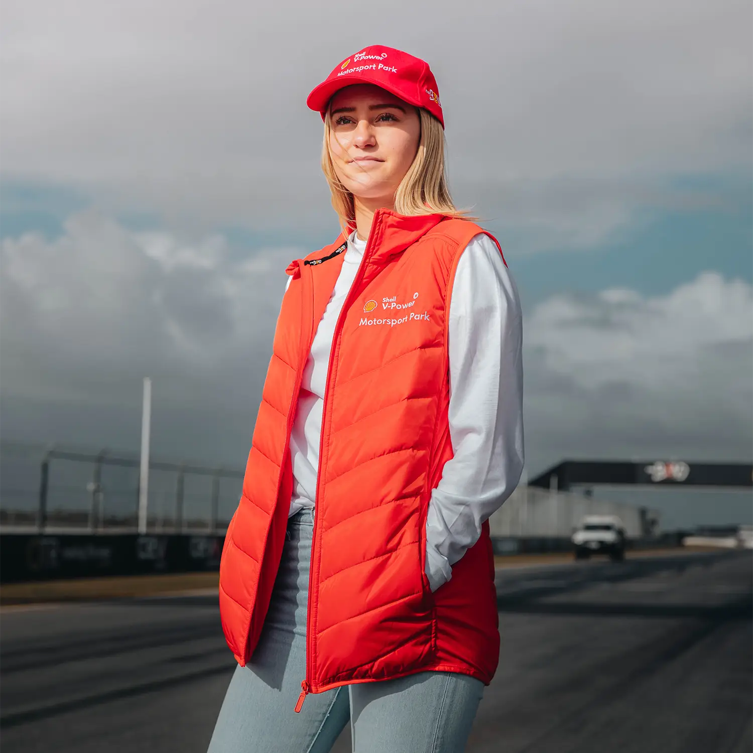 Shell V-Power - Vest - Red