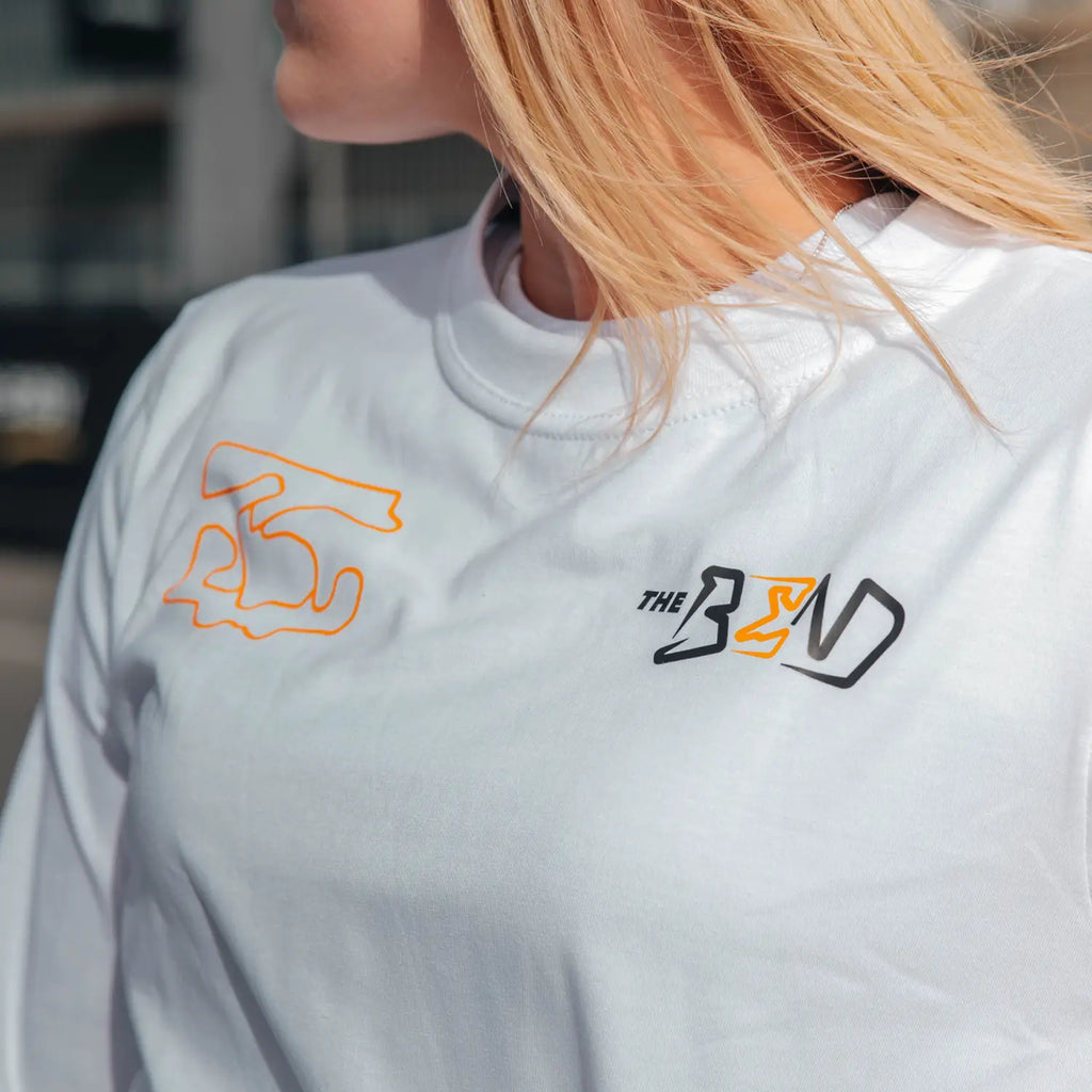 The Bend - Long Sleeve T-Shirt - White