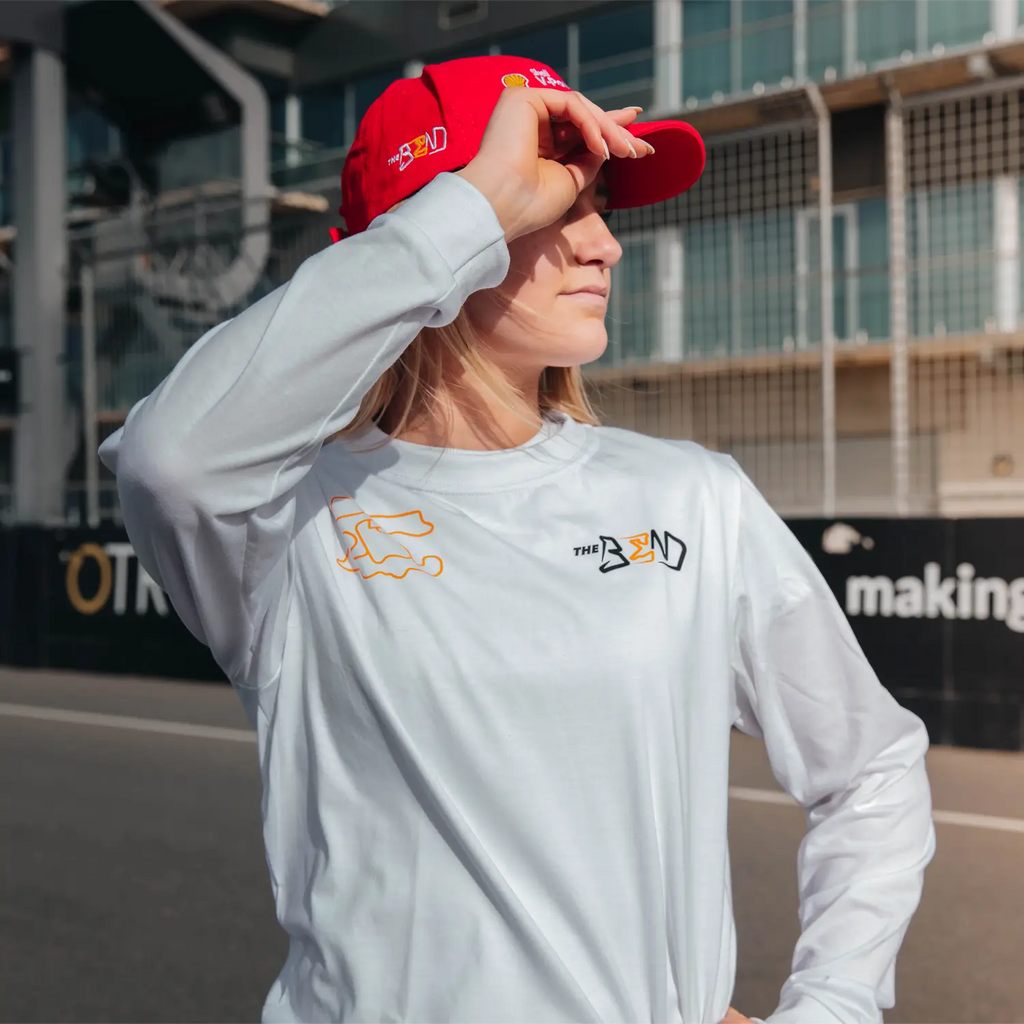 The Bend - Long Sleeve T-Shirt - White