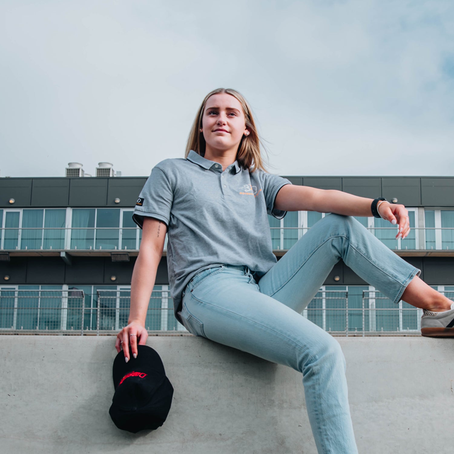 The Bend - Pique Polo - Grey