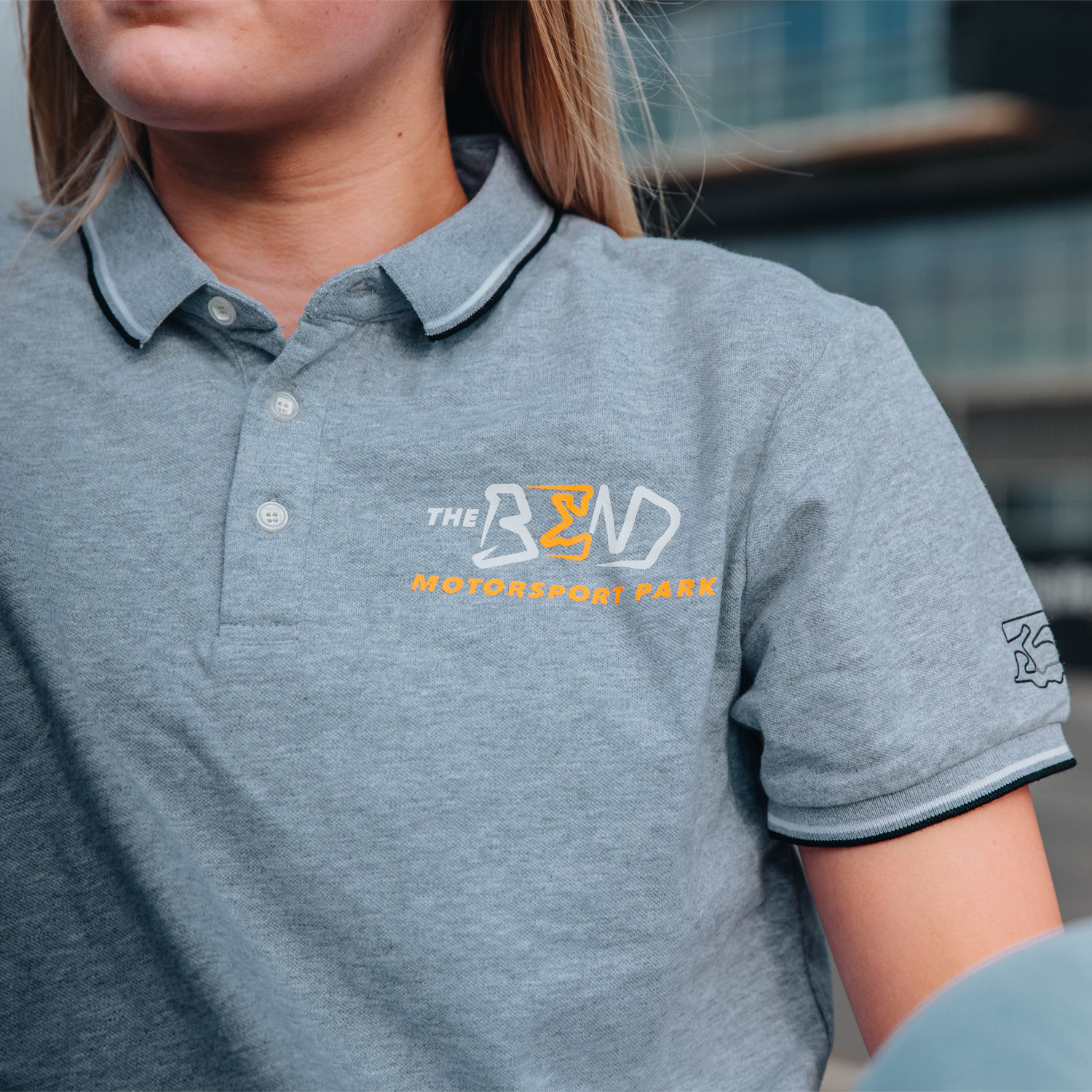 The Bend - Pique Polo - Grey