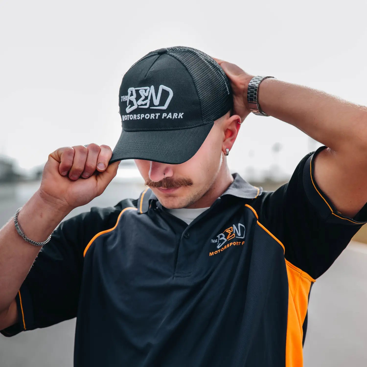 The Bend - Trucker Cap - Black