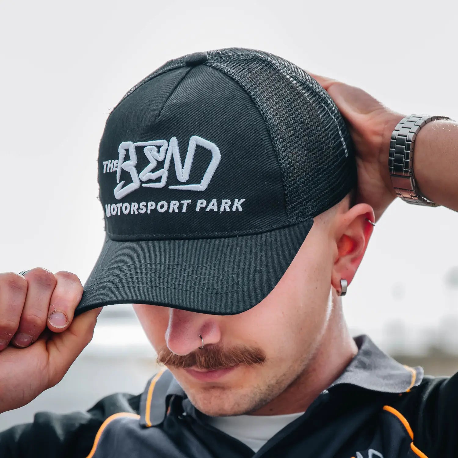 The Bend - Trucker Cap - Black